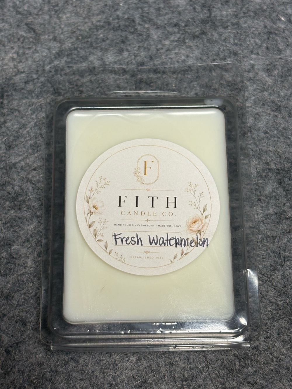 100% Organic Soy wax melts (homemade) in Fresh Watermelon 3 for $21